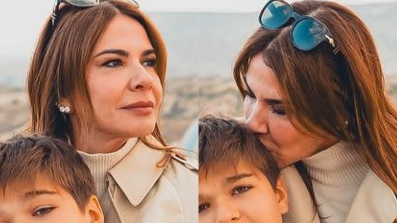 Luciana Gimenez viaja com o filho caçula - Reprodução/Instagram