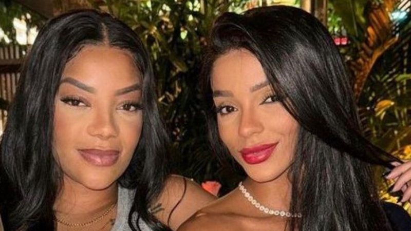 Brunna Gonçalves e Ludmilla posaram em clima de romance em Miami - Reprodução: Instagram