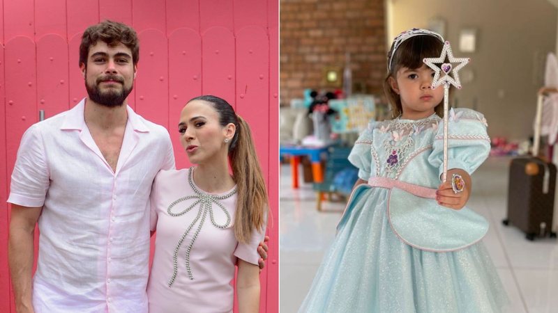 Montagem de fotos de Tata Werneck, Rafael Vitti e Clara Maria - Foto: AgNews/Instagram @tatawerneck