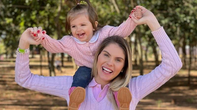 Bárbara Evans e sua filha Ayla - Foto: Reprodução / Instagram