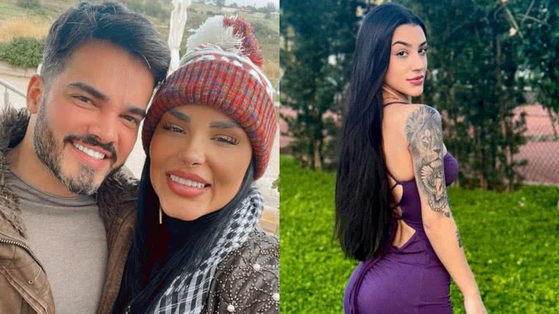 Marido de Jenny Miranda rebateu Bia Miranda após ataques - Reprodução Instagram