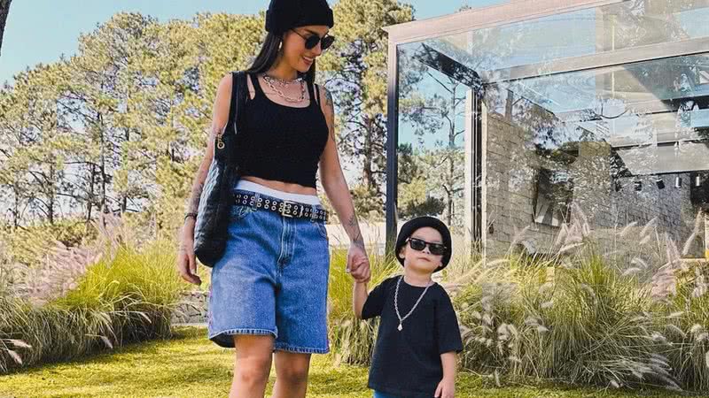 Bianca Andrade compartilhou novos cliques com filho e encantou web - Reprodução Instagram