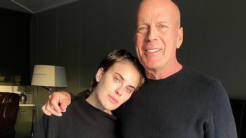 Tallulah e Bruce Willis - Foto: Reprodução / Instagram