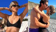 Carol Dias e Kaká posam em clima de romance em Ibiza - Reprodução/Instagram