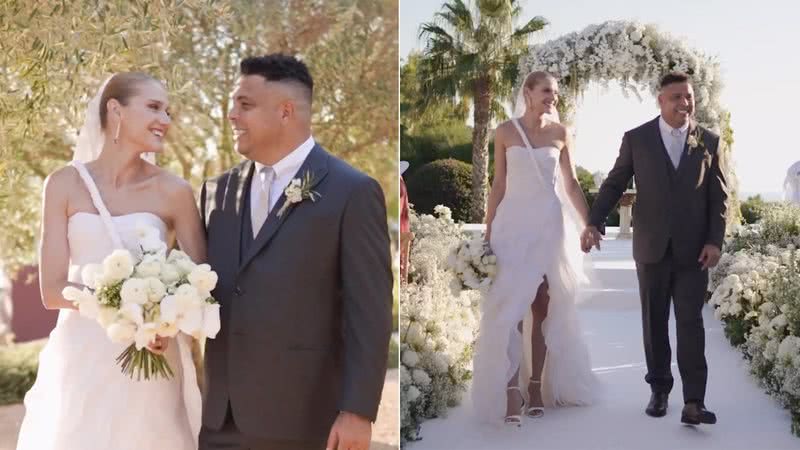 Celina Locks e Ronaldo Nazário mostram vídeo do casamento - Foto: Reprodução / Instagram