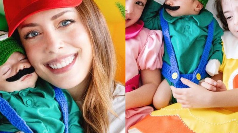 Fabiana Justus celebra primeiro mesversário do filho caçula - Reprodução/Instagram/Fernanda Bozza