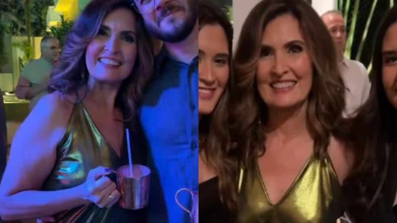 Fátima Bernardes celebra aniversário com festão em casa - Reprodução/Instagram