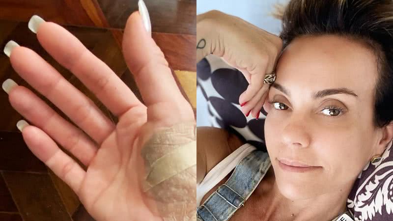 Flavia Monteiro mostra prejuízo por uso excessivo de celular - Reprodução/Instagram