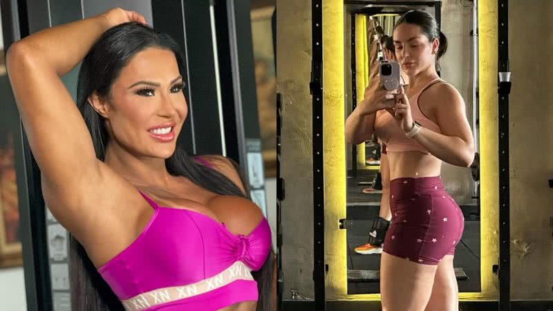 Kéfera mostrou rotina de treino e mandou recado para Gracyanne Barbosa - Reprodução Instagram