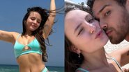 Larissa Manoela curte passeio na praia com o noivo, André Luiz Frambach - Reprodução/Instagram