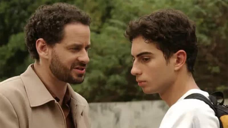 Marcos (Dan Stulbach) e Fred (Pedro Furtado) na novela Mulheres Apaixonadas - Foto: Reprodução / Globo