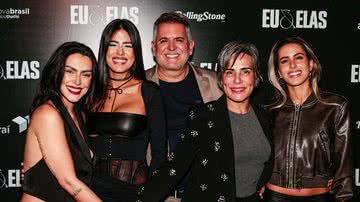 Gloria Pires aplaude show de Orlando Morais com as filhas - FOTOS: AGNEWS