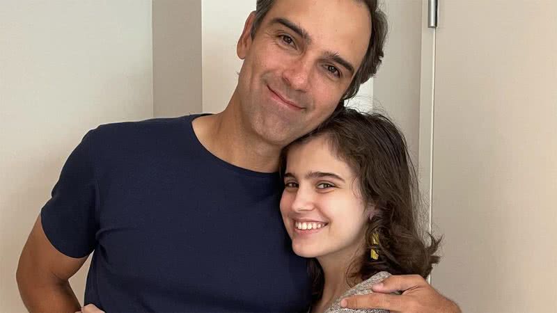 Tadeu Schmidt e a filha Valentina Schmidt - Foto: Reprodução / Instagram