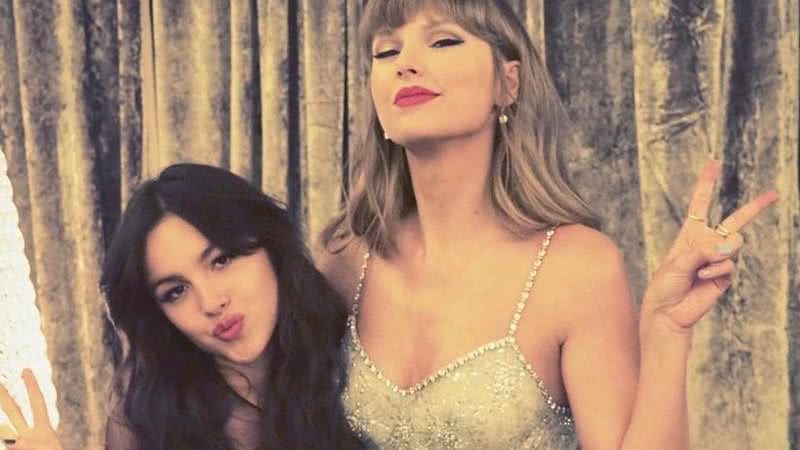 Olivia Rodrigo e Taylor Swift - Foto: Reprodução / Instagram