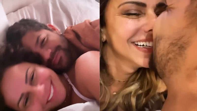 Viviane Araújo mostra vídeo apaixonado com Guilherme Militão - Reprodução/Instagram