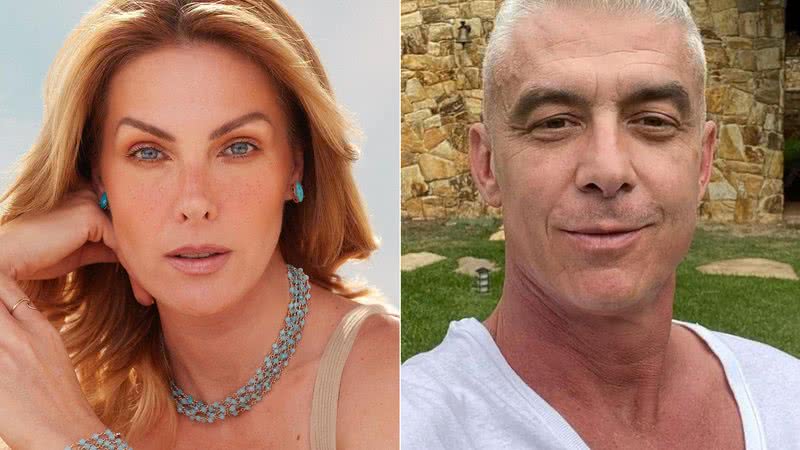 Montagem de fotos da apresentadora Ana Hickmann e seu marido, Alexandre Correa - Foto: Reprodução/Instagram @ahickmann @alewin71