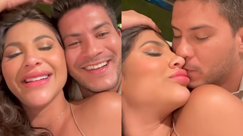 Arthur Aguiar e Jheny Santucci reatam namoro - Reprodução/Instagram