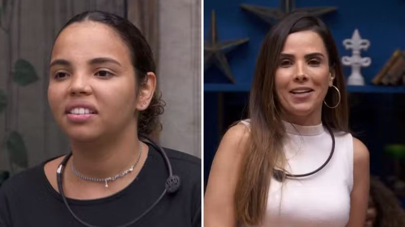 BBB 24: Sister reage após promessa de Wanessa: "O que o pai dela está achando?" - Reprodução/ Globo