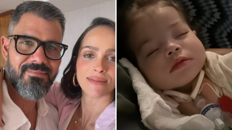 Filha de Juliano Cazarré é levada para a emergência: "Rezem por ela" - Reprodução/ Instagram