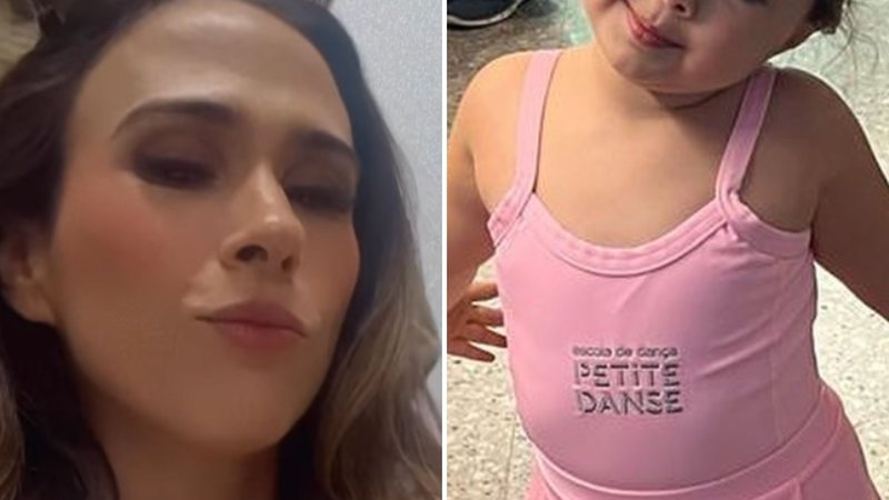 Tata Werneck se surpreende com o tamanho da filha: "Primeira vez" - Reprodução/ Instagram