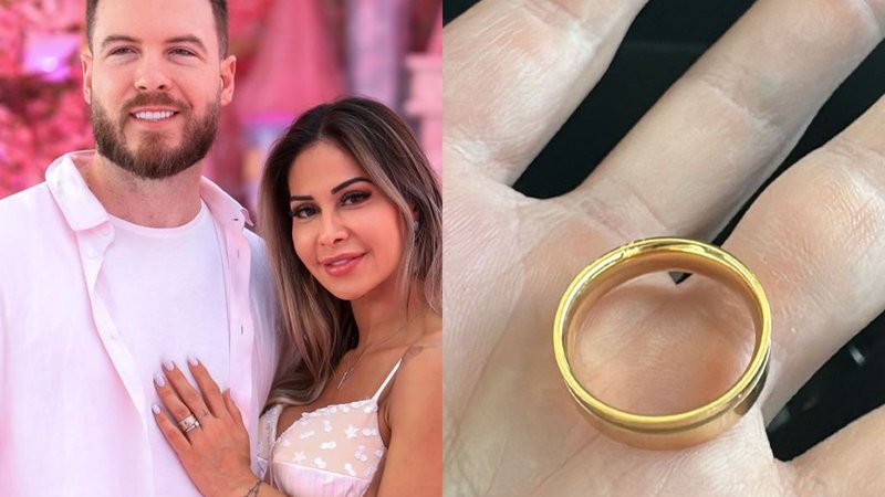 Thiago Nigro troca aliança do casamento com Maíra Cardi - Reprodução/Instagram