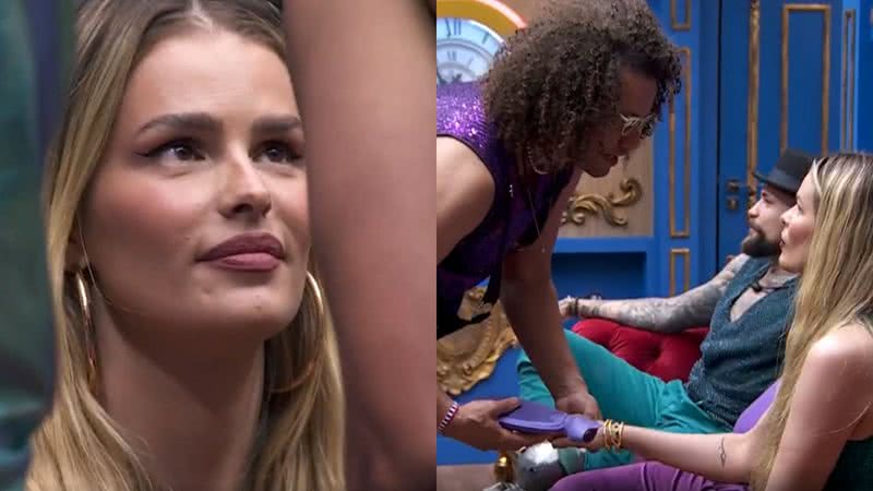 Maycon afirmou estar sendo evitado por Yasmin Brunet no BBB 24 desde a formação do paredão - Reprodução  / TV Globo