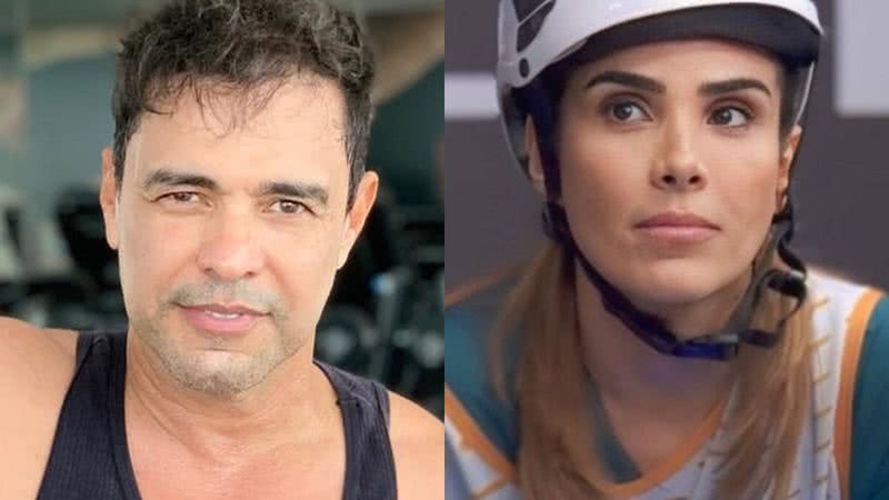 Zezé di Camargo tem acompanhado Wanessa no BBB 24 - Foto: Reprodução / Instagram / TV Globo