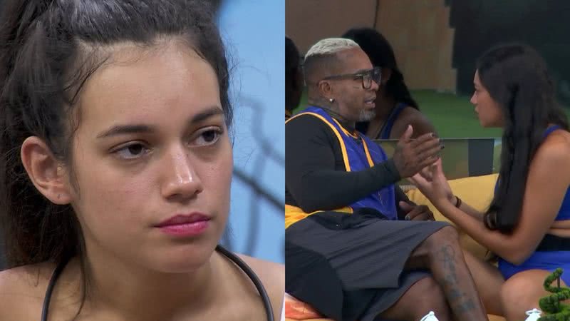 Próxima de Rodriguinho no BBB 24, Alane afirmou estar decepcionada por não ter sido colocada no VIP da semana - Reprodução / TV Globo