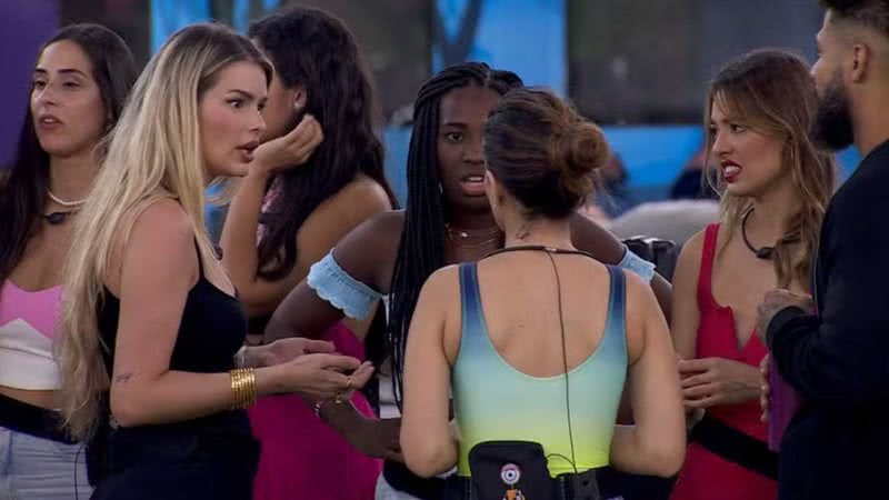 Após a dinâmica do 'Sincerão', Yasmin Brunet acredita que brother será eliminado do BBB 24 no terceiro paredão do reality show - Reprodução / TV Globo