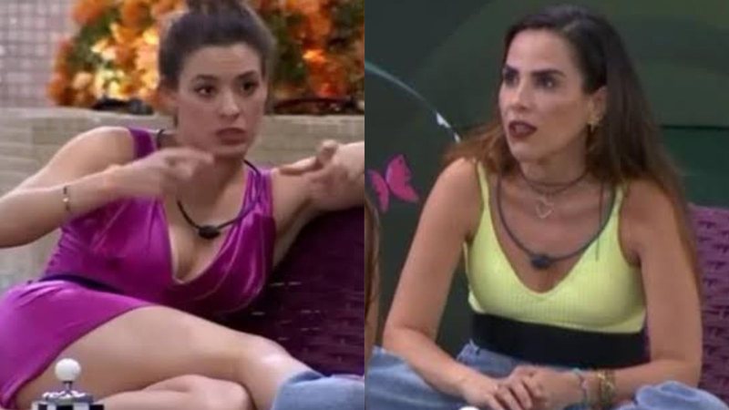 Beatriz conversa com Wanessa Camargo sobre pirataria - Reprodução/Globo