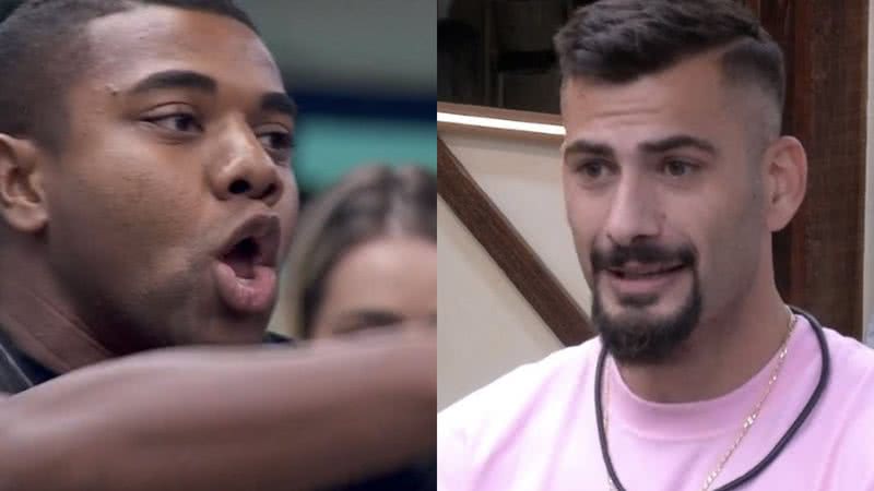 Davi descobriu a estratégia de Nizam durante escolha no confessionário do BBB 24 e acusou o brother de combinar votos - Reprodução / TV Globo