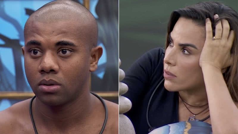 Davi e Wanessa Camargo no BBB 24 - Foto: Reprodução / Globo