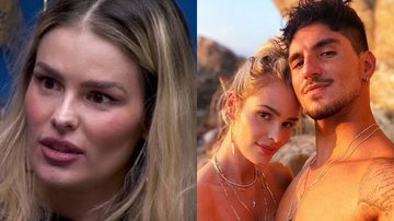 Yasmin Brunet e Gabriel Medina viveram casamento marcado por polêmicas - Reprodução/Globo/Instagram