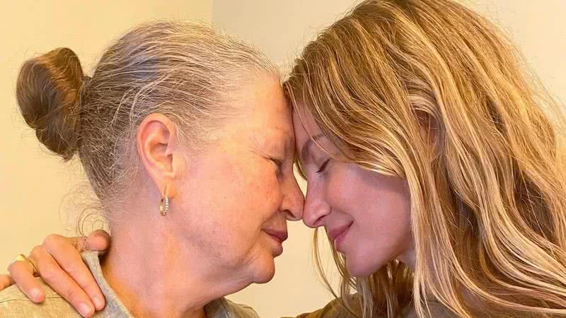 Gisele com a mãe - Reprodução/Instagram