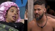 Giovanna Pitel e Juninho conversam sobre jogo no BBB 24 - Foto: Reprodução / TV Globo