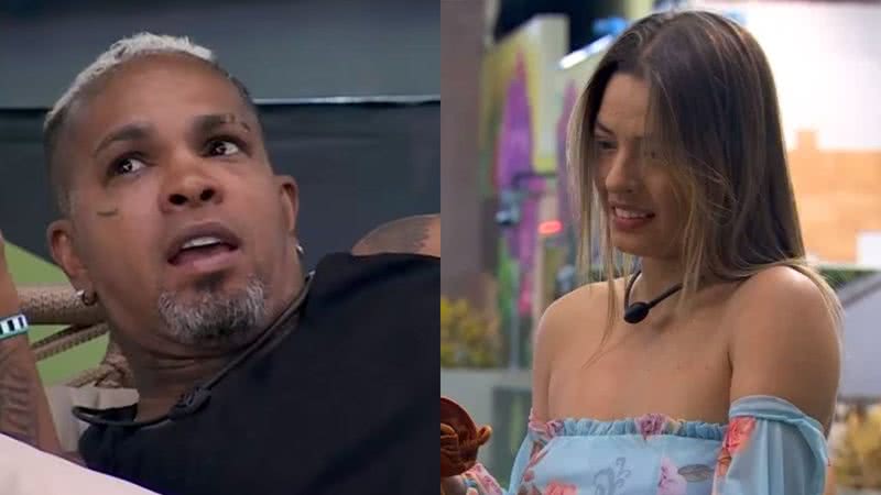 Clima tenso entre os brothers! Beatriz não gostou do comentário feito por Rodriguinho sobre peça íntima no quarto do BBB 24 - Reprodução / TV Globo