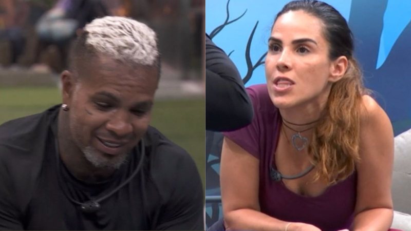 Rodriguinho conversa com Wanessa Camargo no Big Brother Brasil - Reprodução/Globo