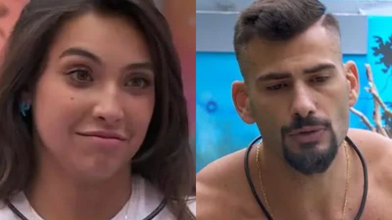 Vanessa Lopes conversa com Nizam - Reprodução/Globo