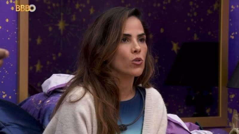 Analisando o cenário atual do BBB 24, Wanessa Camargo opinou sobre a formação de grupos dentro do reality show - Reprodução / TV Globo