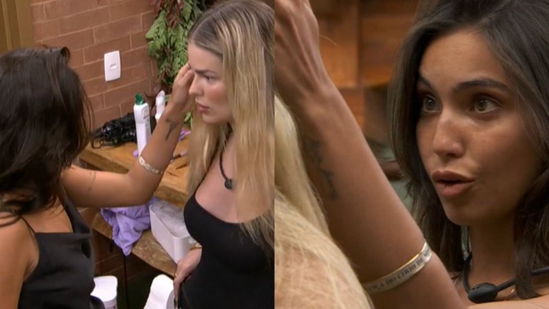 Yasmin Brunet e Vanessa Lopes vivem tensão no BBB 24 - Reprodução/Globo