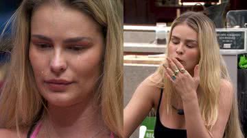 Yasmin Brunet tem sofrido problemas para controlar alimentação no BBB 24 - Foto: Reprodução/TV Globo