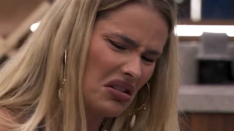 Yasmin Brunet fica com nojo no BBB 24 - Foto: Reprodução / Globo