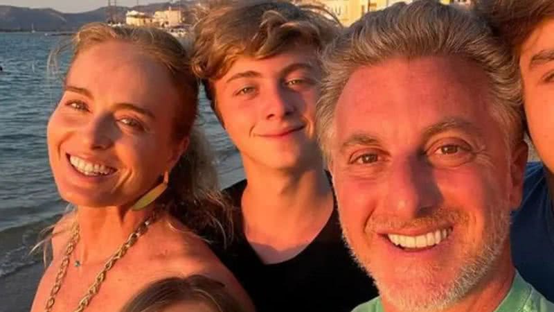 Angélica, Benício e Luciano Huck - Foto: Reprodução / Instagram