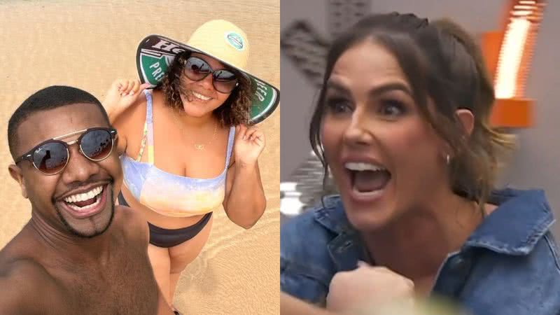 Davi, Mani Rêgo e Deborah Secco - Foto: Reprodução / Instagram; Reprodução / GloboPlay