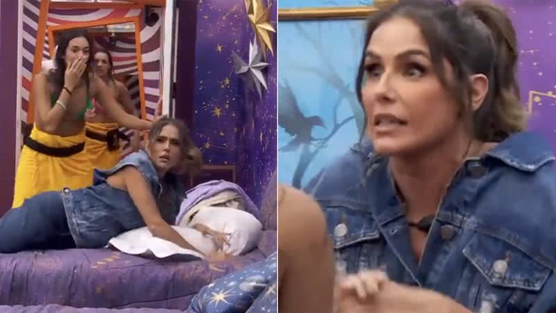 Deborah Secco aparece na casa do BBB 24 - Foto: Reprodução / Twitter