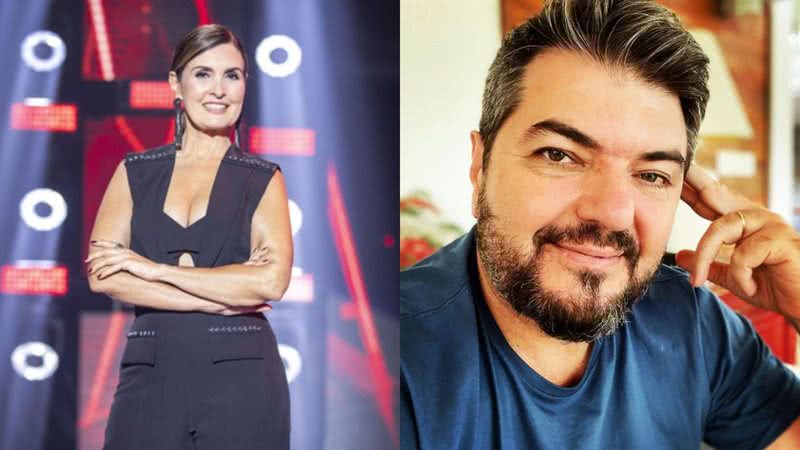 Fátima Bernardes e João Pedro Paes Leme - Foto: Globo/Paulo Belote; Foto: Reprodução / Instagram