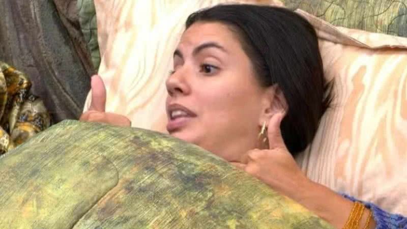 Fernanda dispara que sister quer chamar a atenção - Reprodução/Globo