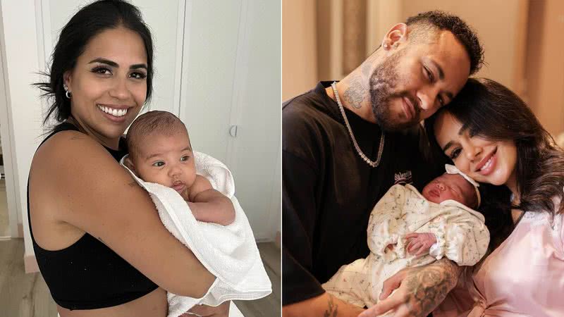 Hanna Carvalho é madrinha de Mavie, filha de Neymar Jr e Bruna Biancardi - Foto: Reprodução / Instagram