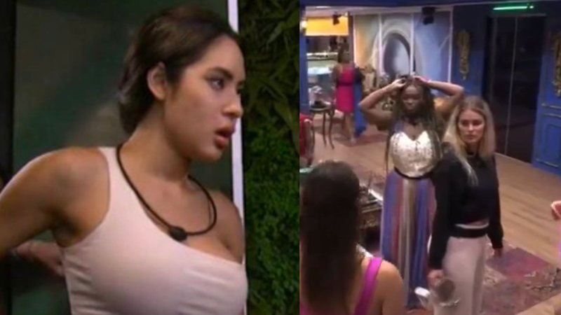 Isabelle passou mal e brothers levaram advertência do Big Boss no BBB 24 - Reprodução/Globo