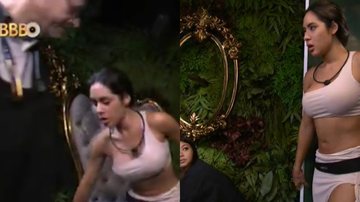 Isabelle recebeu atendimento médico e imagens vazaram no BBB 24 - Reprodução/Globo